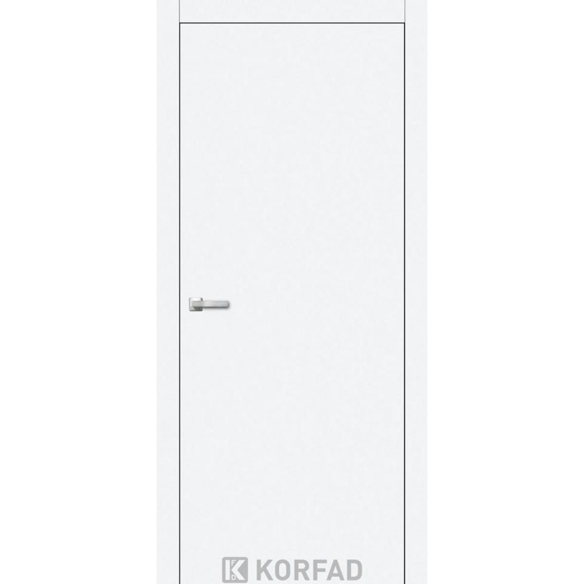 Межкомнатная дверь LP-01 Корфад белый перламутр
