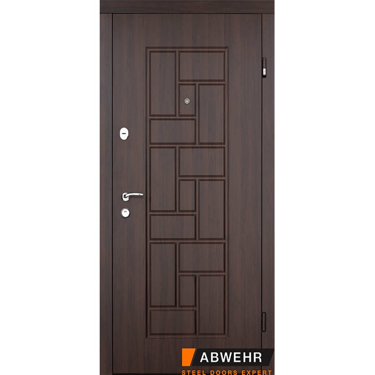 Входная дверь ABWEHR Nova Avers Oldi темный орех