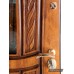 Входная дверь ABWEHR Classic SAP Massandra 209 + ковка Vinorit дуб золотой + патина