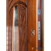 Входная дверь ABWEHR Classic SAP Massandra 209 + ковка Vinorit дуб золотой + патина