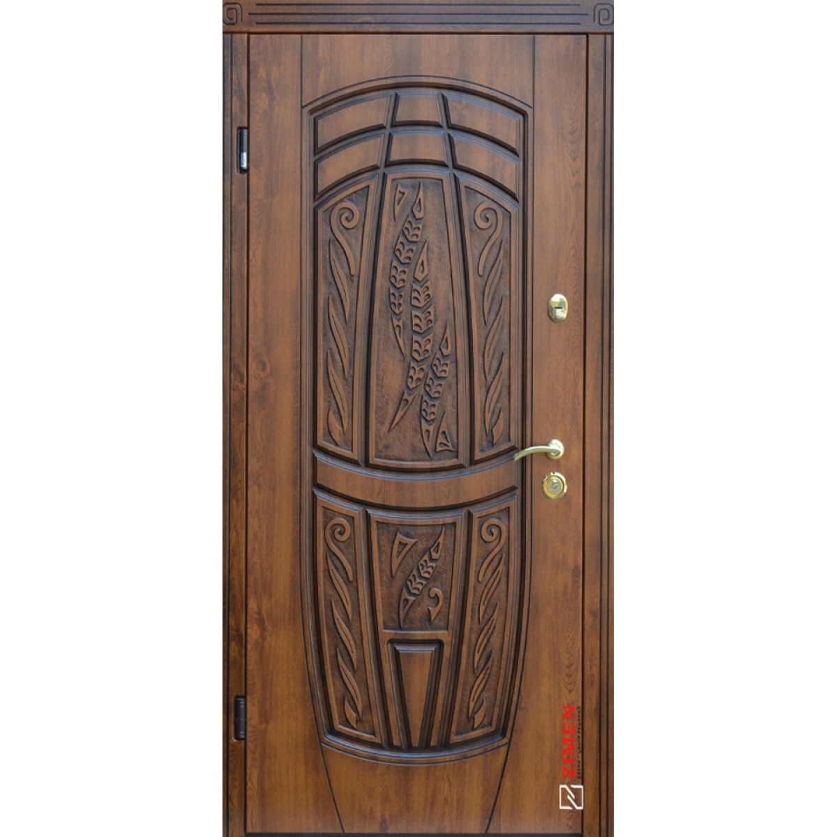 Входная дверь ABWEHR Classic SAP Massandra 209 Vinorit дуб золотой + патина