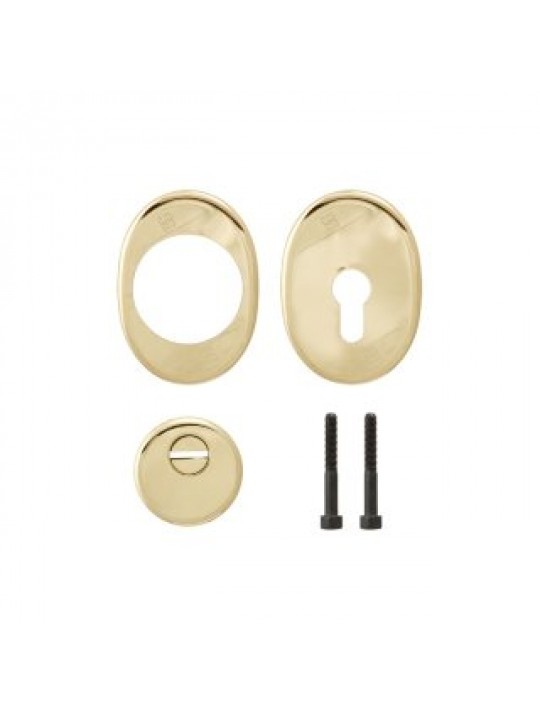 Mottura Art. 94KIT1101/P Защитный комплект для двойного цилиндра зол