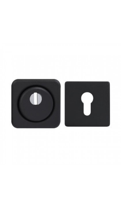 Броненакладка Protect 18mm c кольцом квадратная BLACK черный